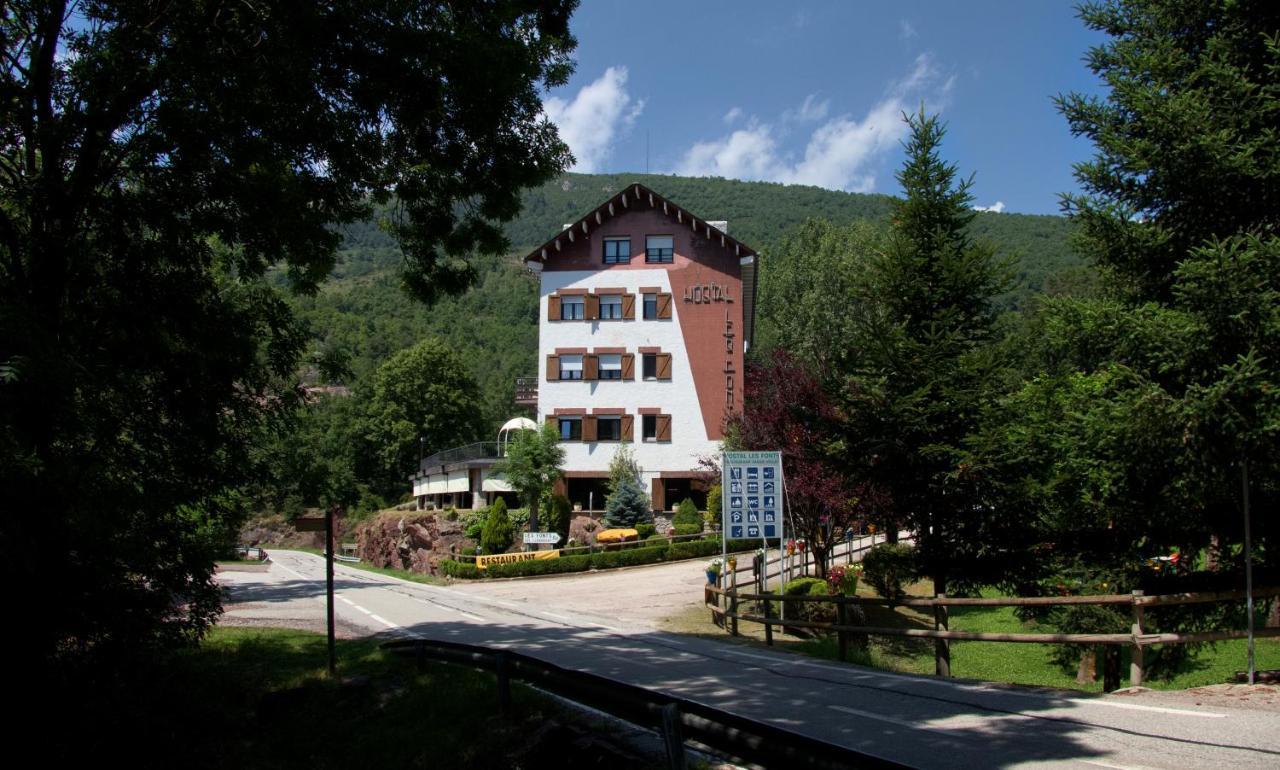 Hostal Les Fonts Касталя-да-н'Уг Екстер'єр фото